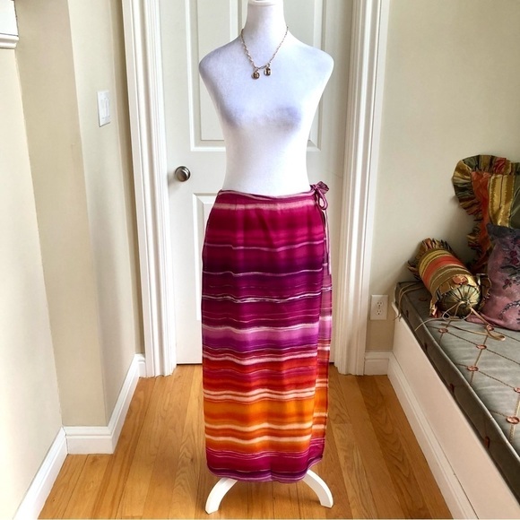 Valerie Stevens Multicolor Maxi Skirt - Picture 1 of 6